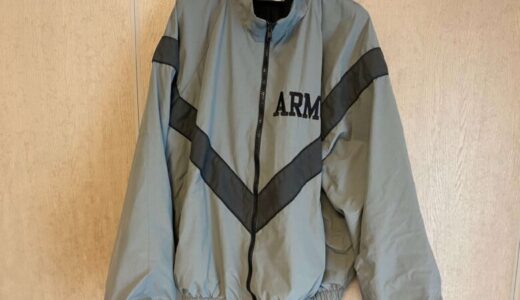 ジャストサイズで着るアメリカ軍IPFUトレーニングジャケットコーデ