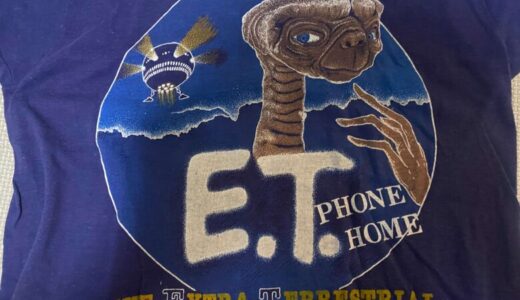【80sヴィンテージ】E.T. “PHONE HOME” Tシャツを解説｜魅力と価値