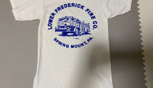【ヴィンテージTシャツ】Hanes Fifty-Fifty製「LOWER FREDERICK FIRE CO.」ファイヤープリントTシャツの魅力と価値